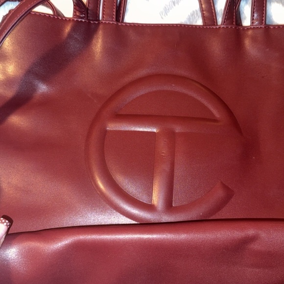 Telfar Women's oxblood Tote Bag- Medium - Picture 7 of 11